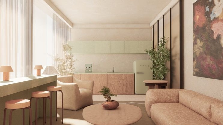 A quiet lounge where Clinico members can take a break